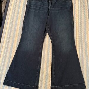 Torrid Dark Blue Flare Jeans